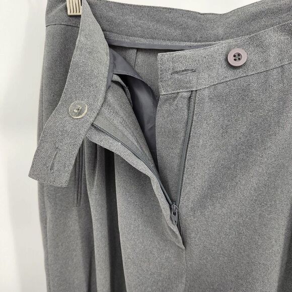 Vintage Paul Harris Design Women's Pleated Dress Pants Boot Leg - Picture 4 of 9